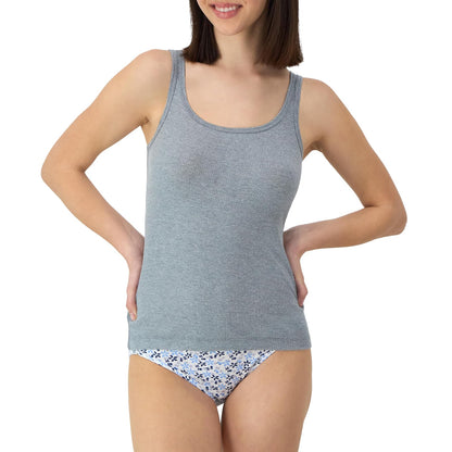 Hanes Originals - Playera sin Mangas de algodón Suave para Mujer, Paquete de 4