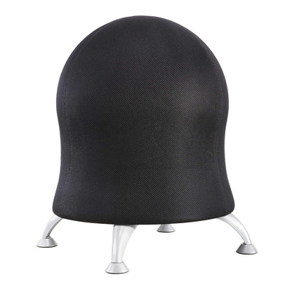 Safco 4750BL Zenergy Stationary Exercise Ball Chair, Black