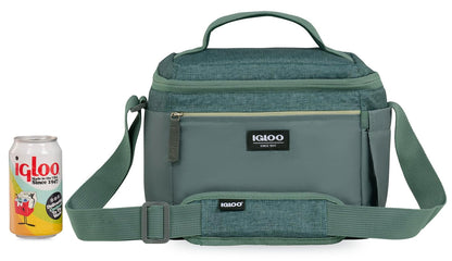 Igloo - Bolsa de Almuerzo Suave para Uso Diario, 12 latas, portátil, Ligera, Fiambrera aislada, Bolsa enfriadora de Lados Suaves
