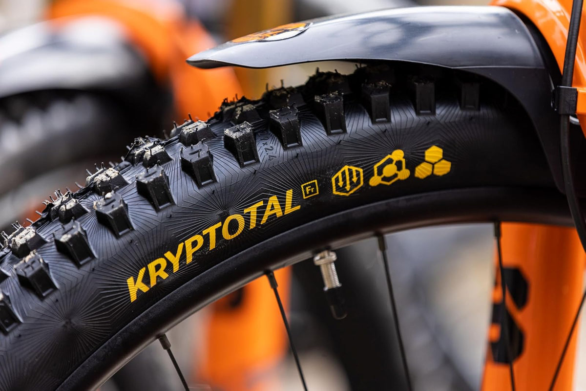 Continental Kryptotal Trail - Neumático MTB Trasero (Plegable, sin cámara Ready Clincher, Resistencia, E-25) * Embalaje dañado*