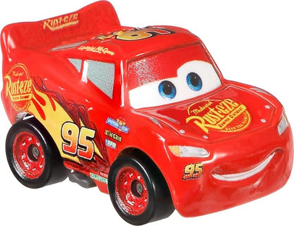 Mattel Disney and Pixar Cars Mini Racers, Paquete de 10 vehículos de Juguete coleccionables para niños y coleccionistas a Partir de 3 años (Exclusivo de )