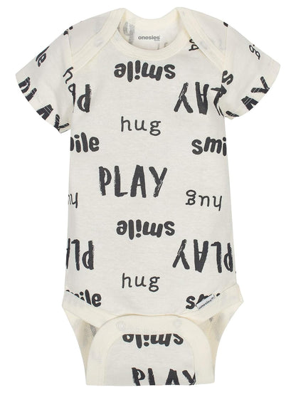 ONESIES 8-pack Short Sleeve Mix & Match Bodysuits Camisa bebés unisex