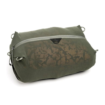 Peak Design Packing Cube S Bolsa Organizadora de Viaje en Malla, Organizador de Maleta Expandible 12L a 22L, Accesorios de Viaje Ultraligero 77g, Plegable, Verde Salvia
