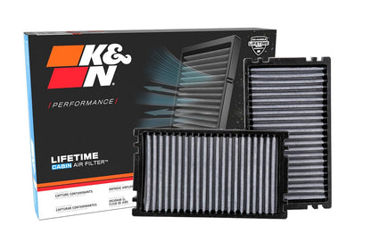 K&N Filtro de Aire de Cabina Premium, Lavable y Reutilizable - VF1000