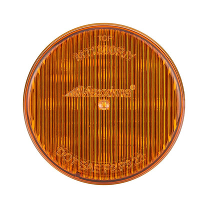 Maxxima M11300Y Amber 2-1/2" Round Clearance Marker Light - Ambar