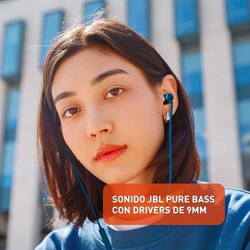 JBL Tune 310C Audífonos con Mic/Control USB-C, Drivers de 9mm, Cable Antienredos - Azul