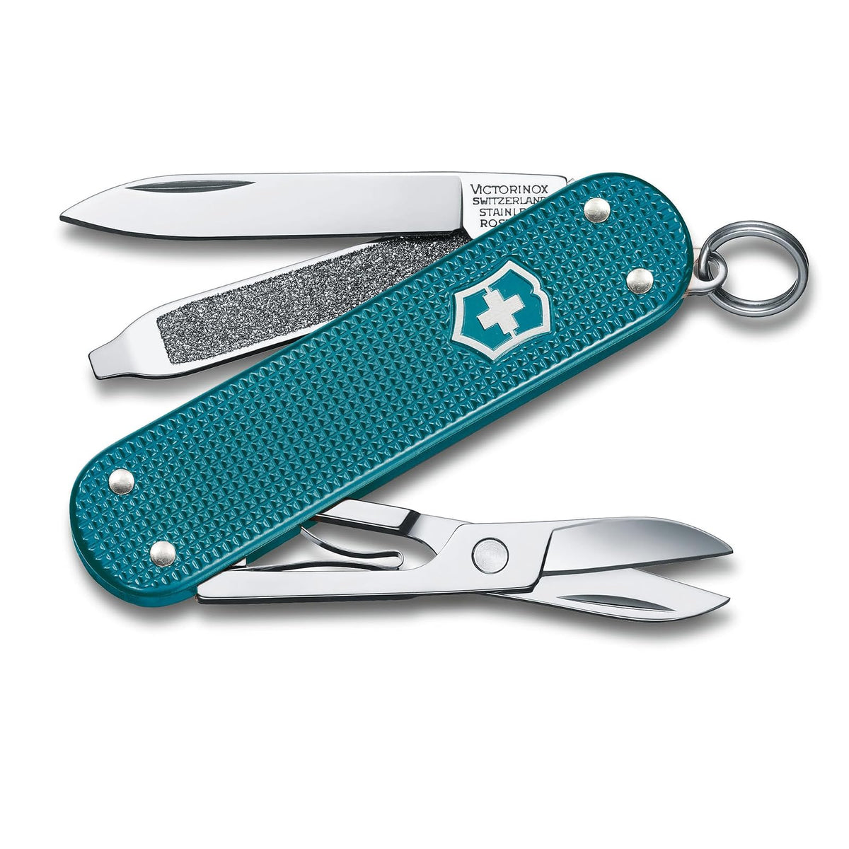 Victorinox Navaja Classic Colors, 7 Usos, Wild Jungle, Alox, 58 mm