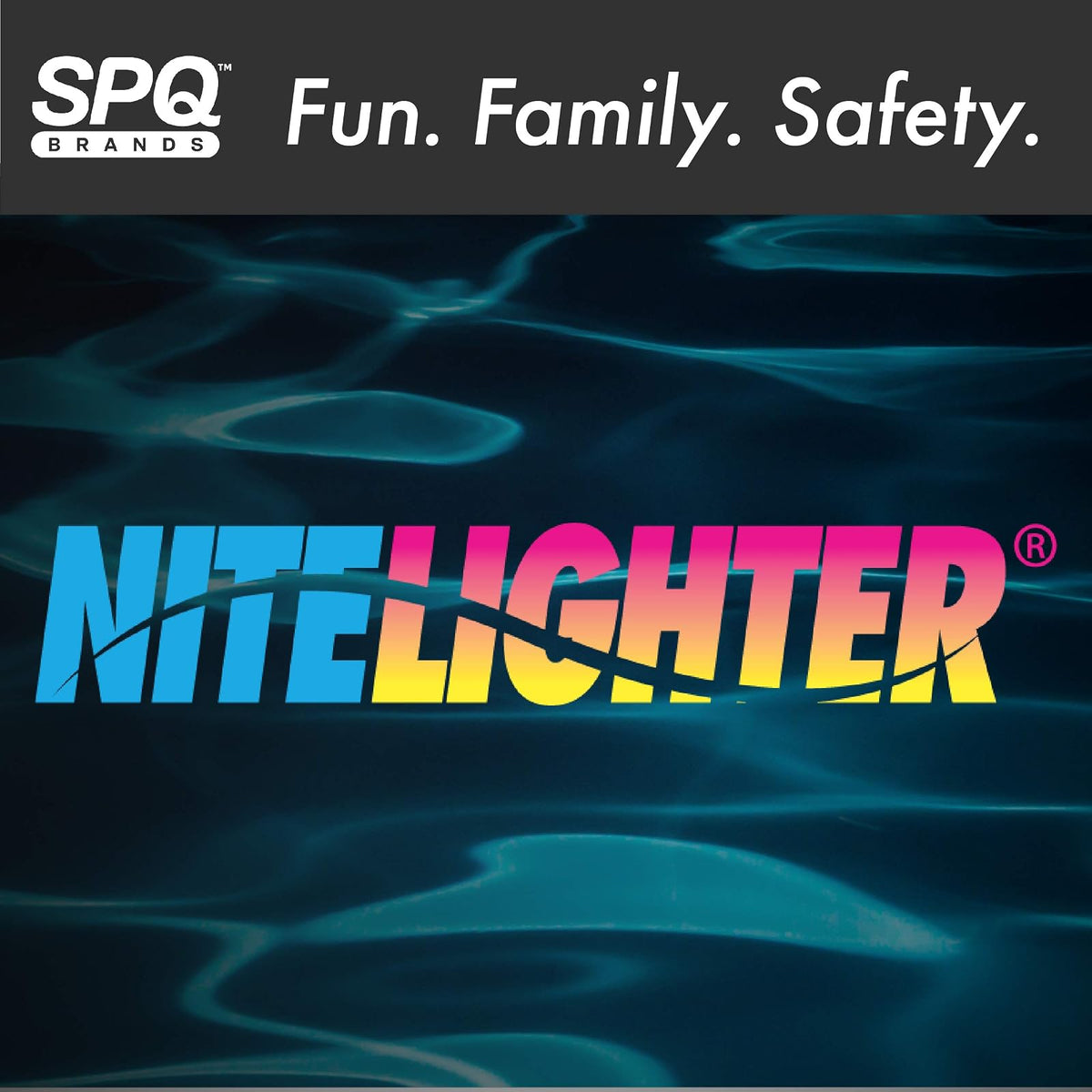 Nightlighter Piscina LED sobre tierra, 750 lúmenes, iluminación subacuática, fácil de instalar debajo del riel superior, certificación ETL, NL50, gris