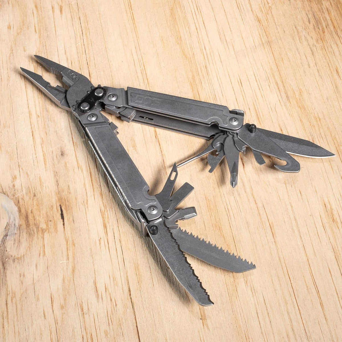 SOG PA3001-CP PowerAccess Assist Multi-herramienta, lavado a la piedra