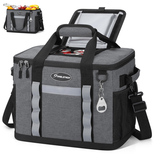 Maelstrom - Bolsa de refrigeración Suave, Plegable, de Lado Suave, Enfriador de Playa de 24/30/60/75, Pecho de Hielo, Enfriador de Camping Grande a Prueba de Fugas, Enfriador de Viaje portátil para