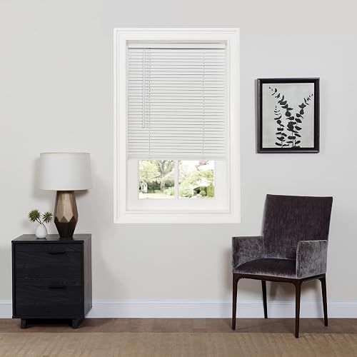 Achim Home Furnishings DSG231WH06 Deluxe Sundown G2 Cordless Blinds, 31" x 64", White