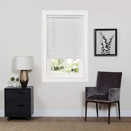 Achim Home Furnishings DSG231WH06 Deluxe Sundown G2 Cordless Blinds, 31" x 64", White