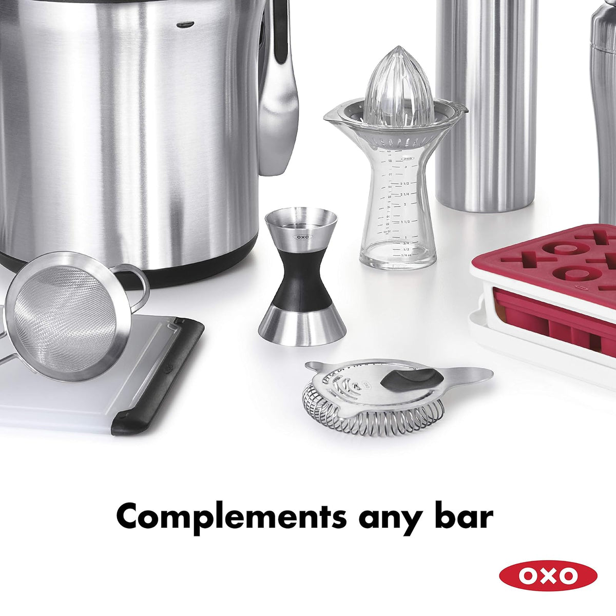 OXO Good Grips 3105000 SteeL Double Jigger, No aplica, Silver
