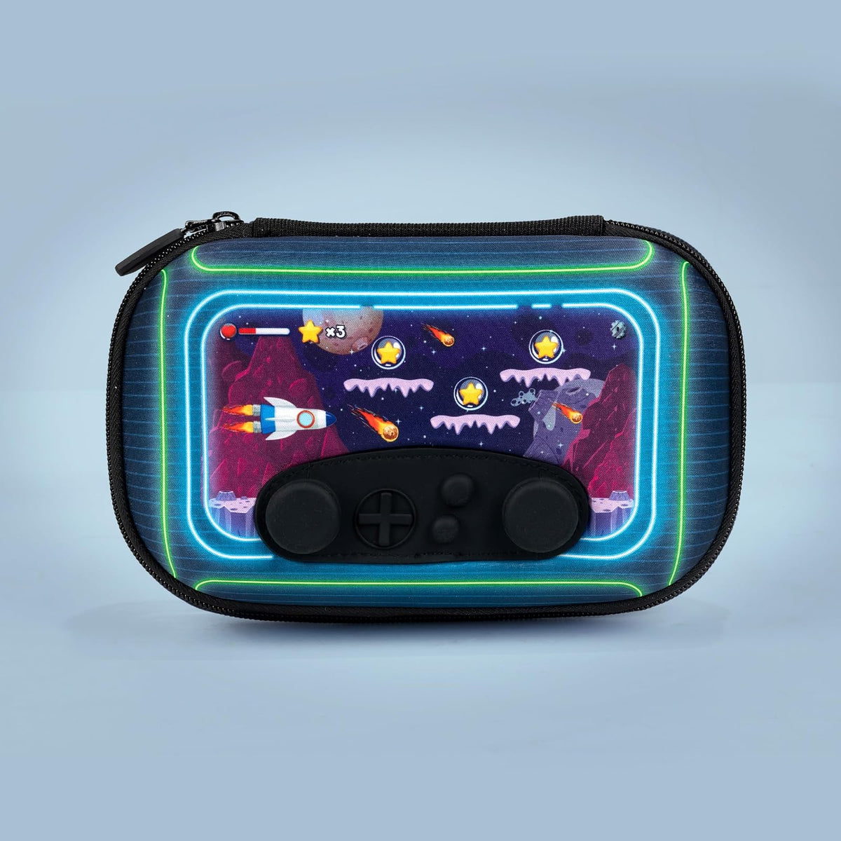 ZIPIT Gamer - Estuche para niños, colorido joystick para niños