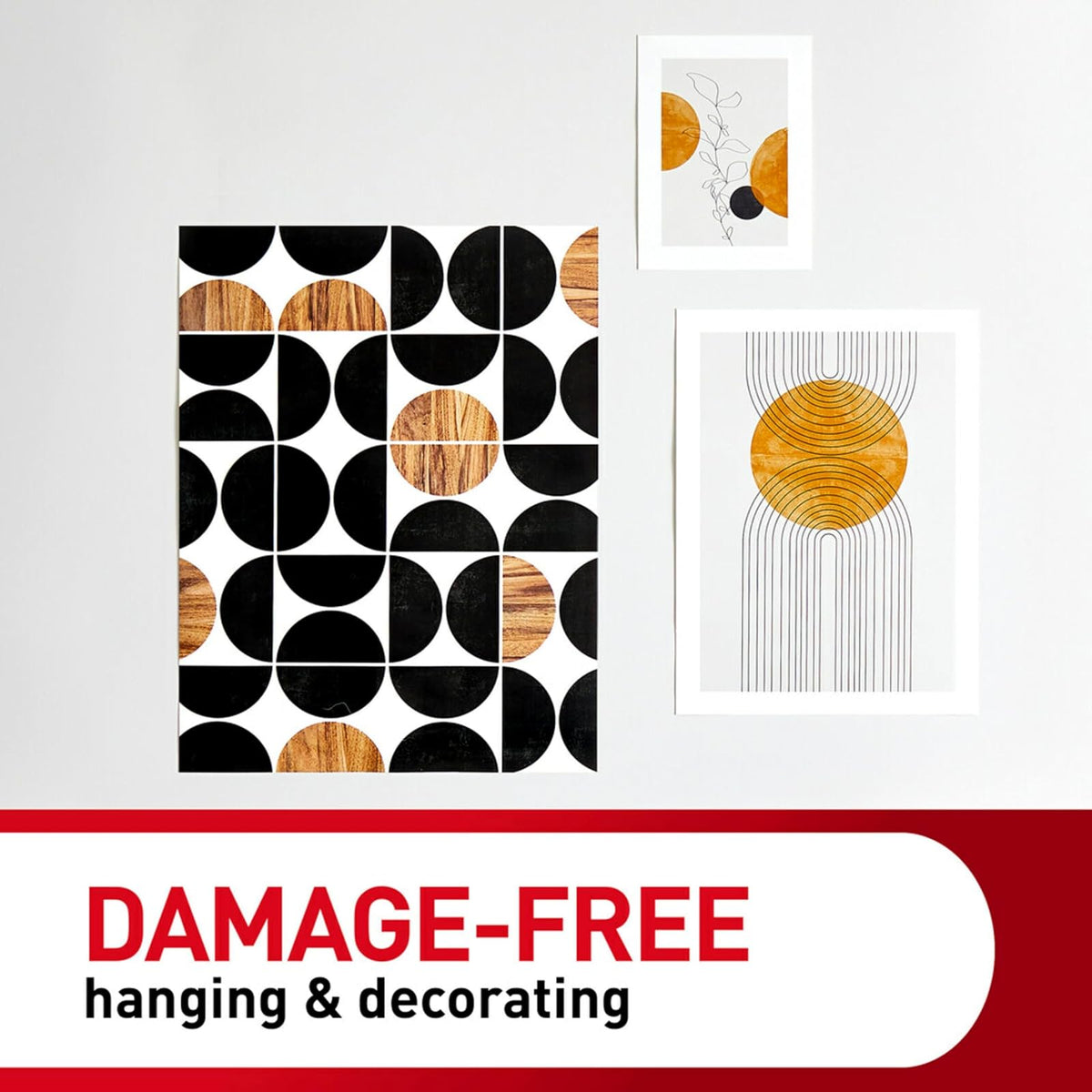 Command Poster Hanging Strips Value Pack, Small, White, 60-Strips (17024-60ES)