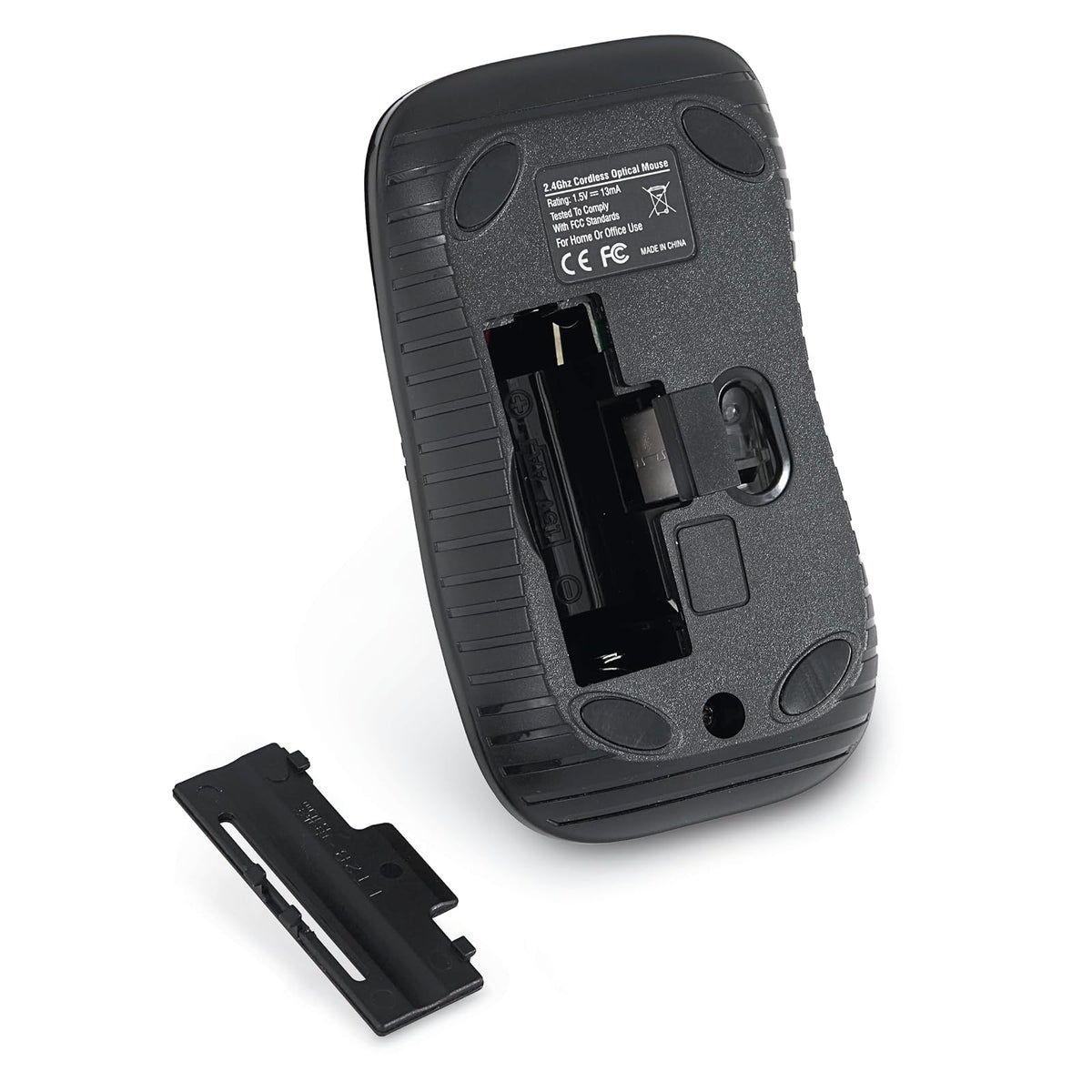 Verbatim Mouse Óptico Inalámbrico, 2.4 GHz, Sensor Óptico de 1200 dpi, Diseño Ambidiestro.