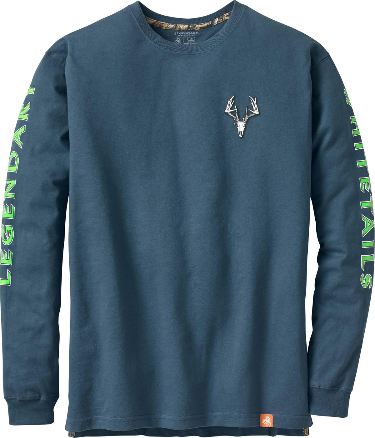 Legendary Whitetails Playera de Manga Larga para Hombre - Pizarra - M