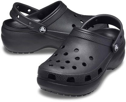 Crocs Classic Platform Ombre Glitter Clog, Mujer