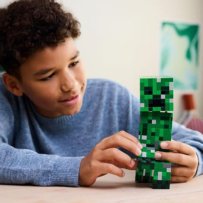 Lego Minecraft El Creeper Creativo Juguete de Construcción y Decoración, Divertido Regalo Inspirado en el Videojuego, Figura de Acción Coleccionable para Niños y Niñas 21276