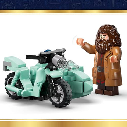 LEGO Harry Potter Hagrid y Harry: Escape de Privet Drive – Set de Construcción de Modelos – Moto de Juguete – 4 Minifiguras – Regalo para Niños y Niñas Mayores de 8 Años – 76459