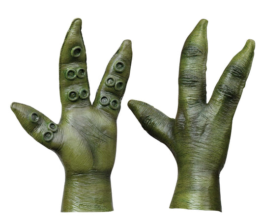 Ghoulish Productions Cthulhu Hands, Accesorio de Manos de Dios Pulpo, Guantes Complemento para Disfraz de Monstruo Mitológico Calamar Ideal para Halloween y Fiestas de Disfraces