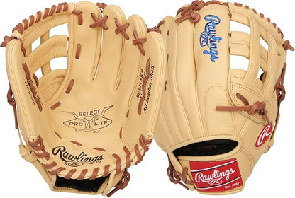 Rawlings Select Pro Lite Glove Series | Guantes de béisbol Juveniles | Modelos de Jugador Profesional | Tamaños 11.2 a 12.2 Pulgadas