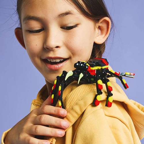 LEGO® Creator 3en1 Fauna Salvaje: Araña Misteriosa Juguete de Construcción Que se Convierte en una Figura de un escorpión o en una Serpiente, Regalo para niños y niñas de 7 años o más 31159
