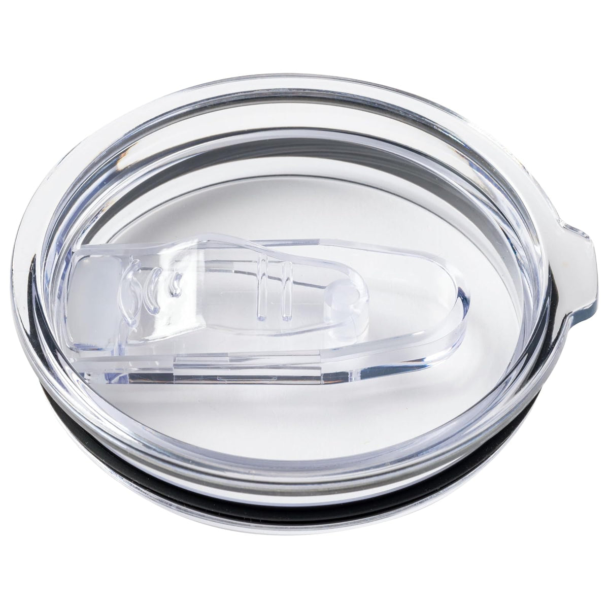 Silver Buffalo - Paquete de 4 tapas de repuesto para vaso de acero inoxidable de 40 onzas