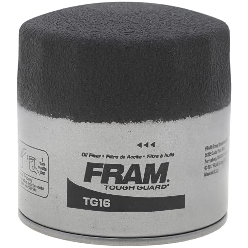 FRAM Tough Guard TG16P Filtro de Aceite de Repuesto, Intervalo hasta 15K Millas