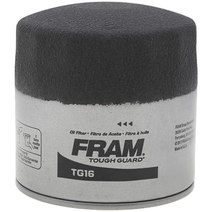 FRAM Tough Guard TG16P Filtro de Aceite de Repuesto, Intervalo hasta 15K Millas