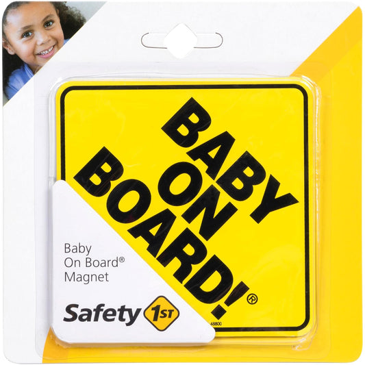 Imán de señal de seguridad 1st Baby On Board