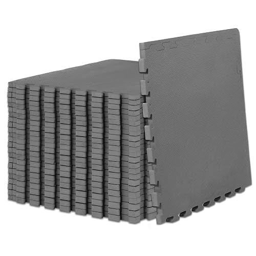 ProsourceFit - Paquete de Rompecabezas Gris de 2 cm, Adulto Unisex, de 7,6-10,2 cm de Grosor, 8,9 m²