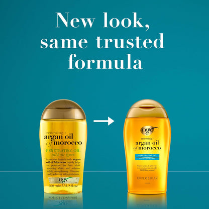 OGX, Tratamiento Renovador de Aceite de Argán, 100 ml