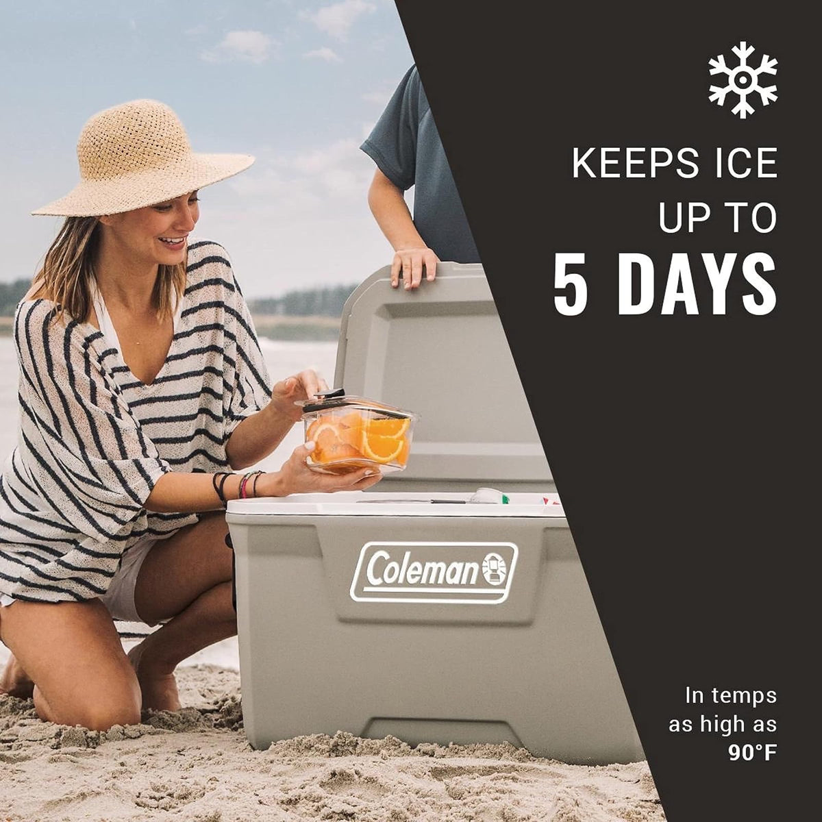 Coleman Ice Chest | Coleman 316 Series - Enfriadores Duros con Ruedas