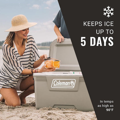 Coleman Ice Chest | Coleman 316 Series - Enfriadores Duros con Ruedas