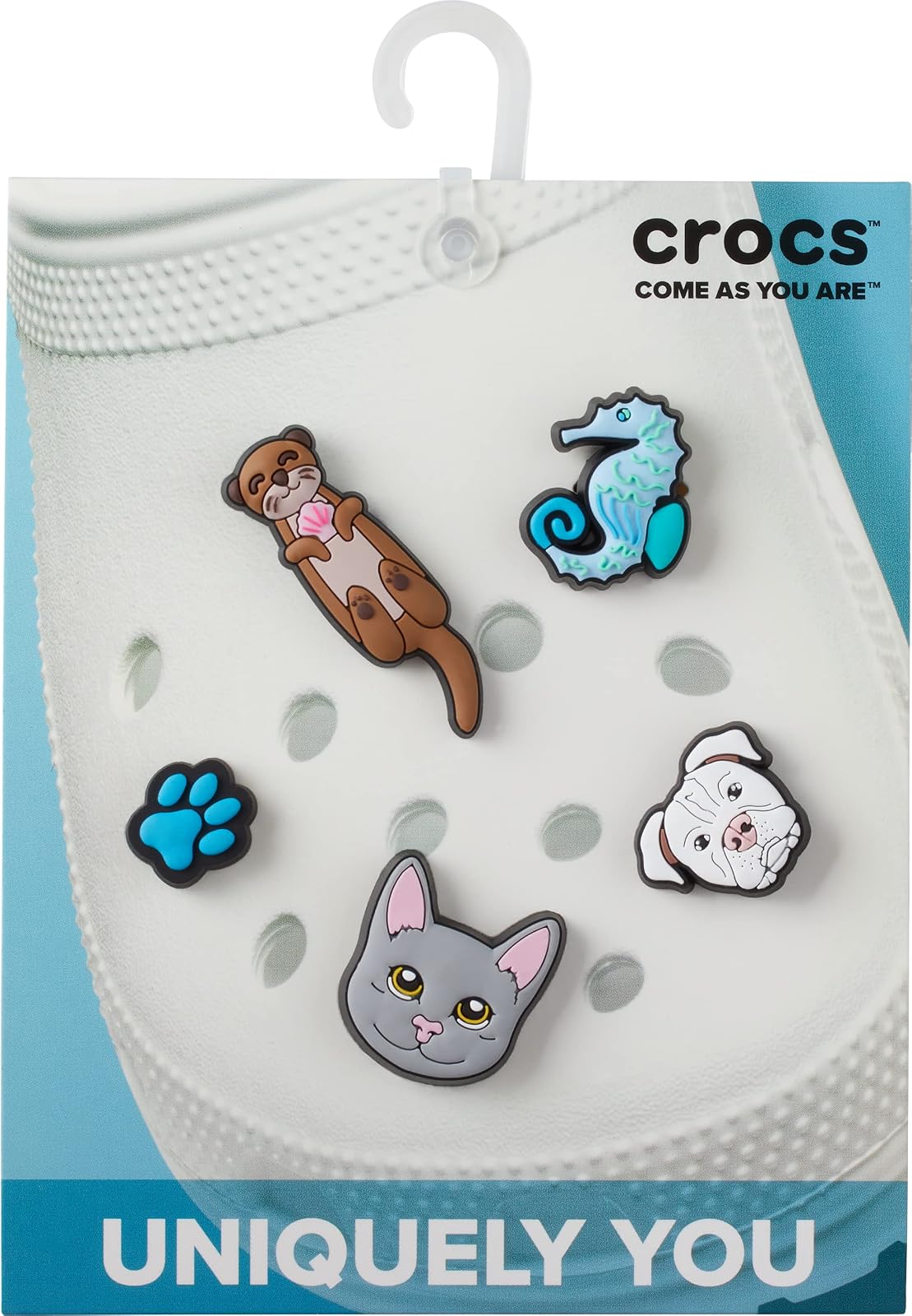 Crocs Jibbitz Charms Animal 5 paquetes | Jibbitz para Crocs dijes para zapato para Unisex adulto