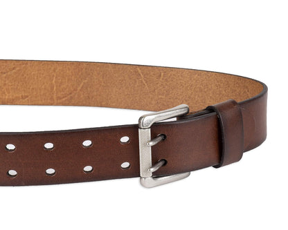 Levi's Men's 1 1/2 in.Bridle Double Prong Buckle Belt,Brown,32