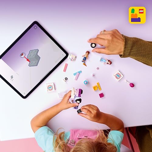 LEGO Friends Auto-Unicornio de Reparto de Pasteles – Juguete – 2 Minipersonajes – Regalo, Pastel, Globo y Dona – Regalo para Niñas, Niños y Preescolares Mayores de 4 Años – 42675