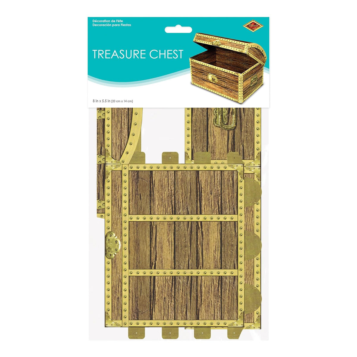 Suministros para fiestas Beistle, Multicolor, 8" x 5½" x 5½", 1