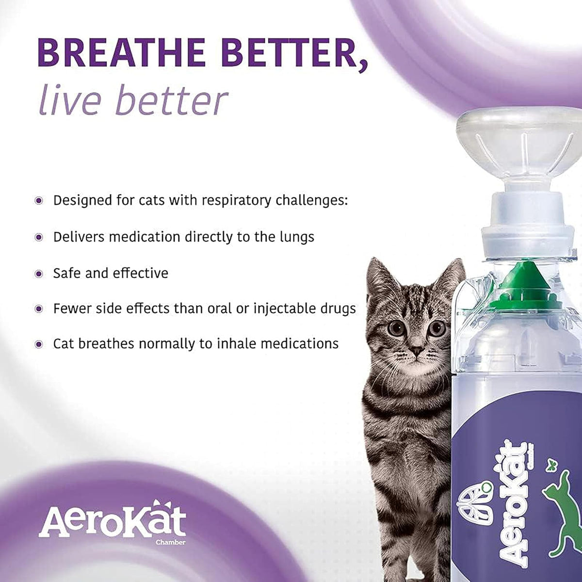 AeroKat Feline Aerosol Chamber for Cats