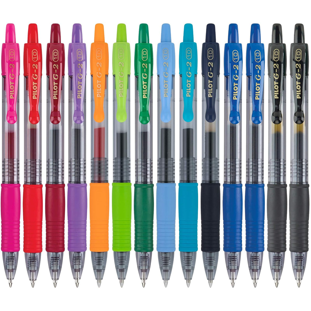 Pilot G2 Premium Bolígrafos de Gel Retráctiles 1.0 mm - Colores Variados