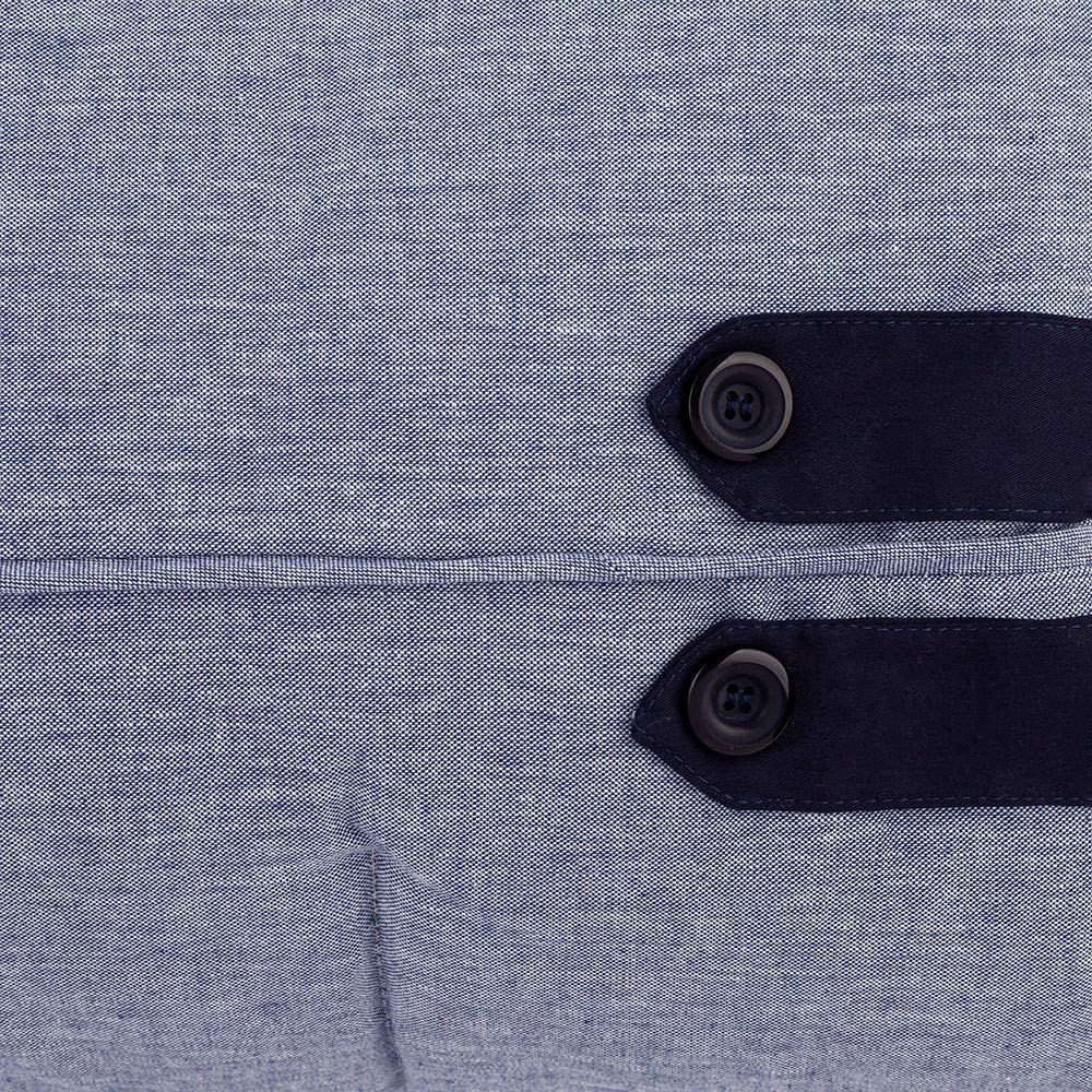 The Original Penguin, Set de Edredón Full Queen 100% Algodón, Color Azul, Tudor.