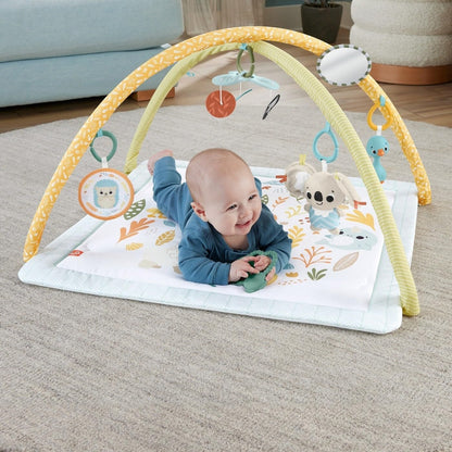 Fisher-Price Baby Gimnasio para Bebés Primeros Sentidos para bebés de Recién Nacidos en adelante