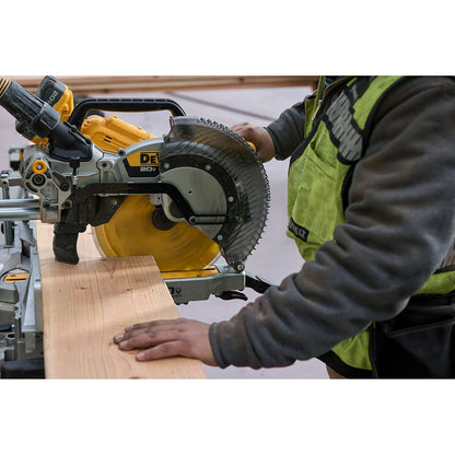DEWALT - Paquete combinado de hojas de sierra ingletadora, hojas de 12 pulgadas, 40 dientes y 60 dientes, acabado fino, carburo ultra afilado (DWA112CMB)