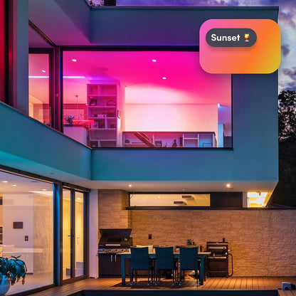 LIFX Color, BR30 1100 lúmenes, bombilla LED inteligente Wi-Fi, miles de millones de colores y blancos, no requiere puente, funciona con Alexa, Hey Google, HomeKit y Siri (2 unidades).