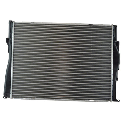 TRQ - Radiador de aluminio con núcleo de 2 filas, núcleo de 60 cm | Para 2008-2013 BMW 128i 2007-2013 328i 2009-2013 328i xDrive 2007-2008 328xi 2009-2011 Z4 transmisión automática
