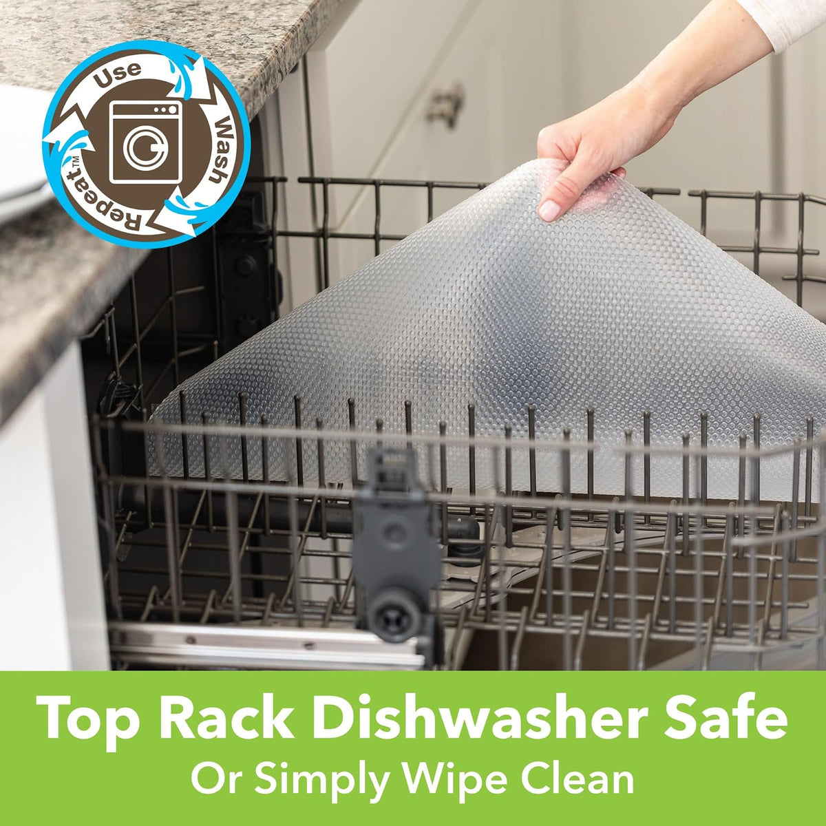 Duck Brand Clear Classic Easy Liner - Revestimiento para Estante, no calcomanía, Transparente, 12 x 20 pies