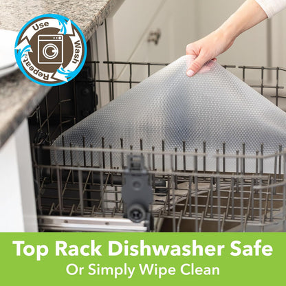 Duck Brand Clear Classic Easy Liner - Revestimiento para Estante, no calcomanía, Transparente, 12 x 20 pies