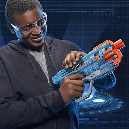 NERF Elite 2.0 Commander RD-6 Lanzador de Dardos con Tambor Giratorio