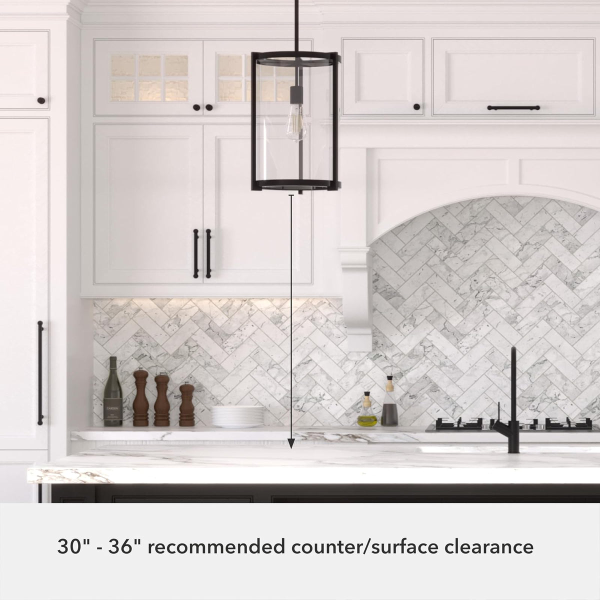 Hunter Fan, Candelabro Astwood 1 Luz 11 pulgadas | Diseñado con influencia art déco, este accesorio proporcionará una iluminación potente dondequiera que se instale